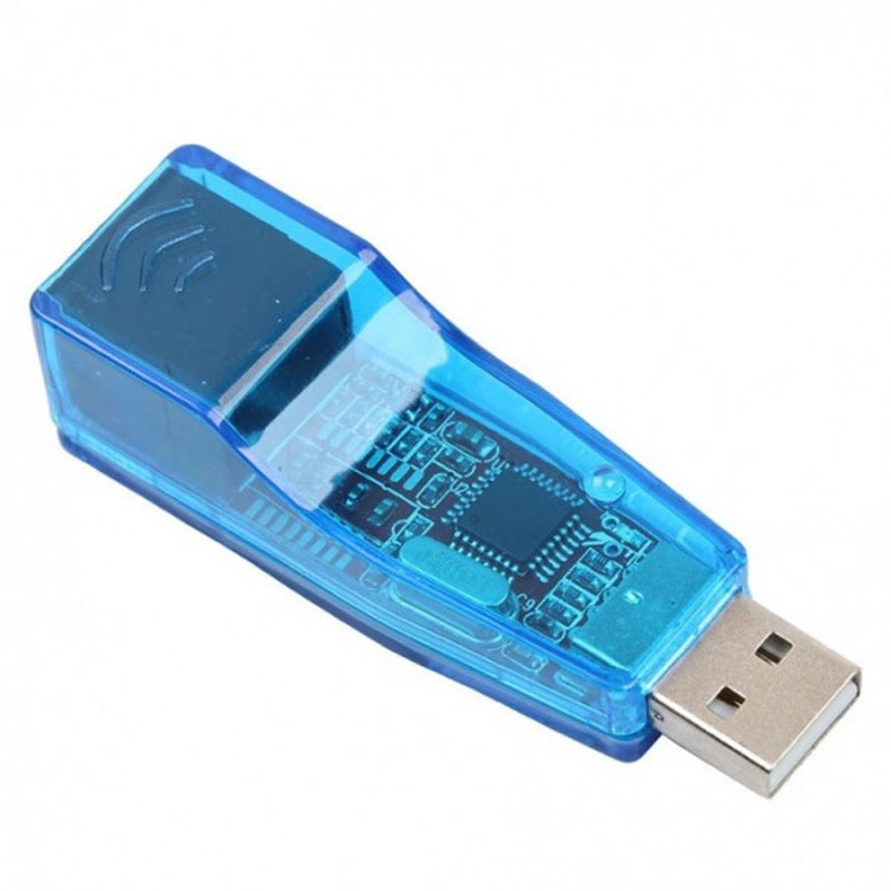 Адаптер USB to Lan (Синий)