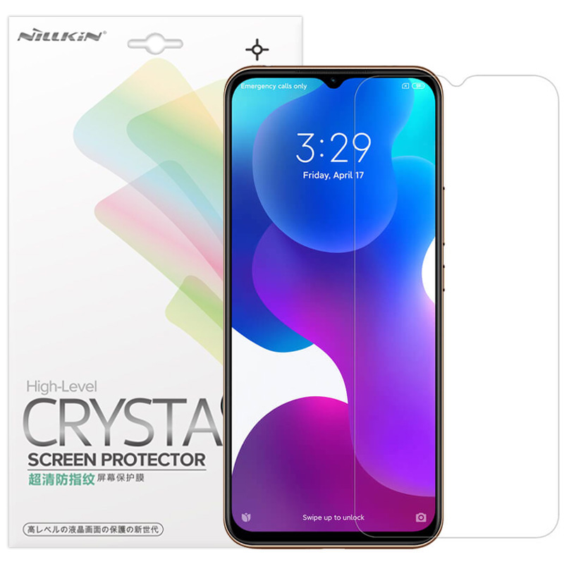 Защитная пленка Nillkin Crystal для Xiaomi Mi 10 Lite (Анти-отпечатки)