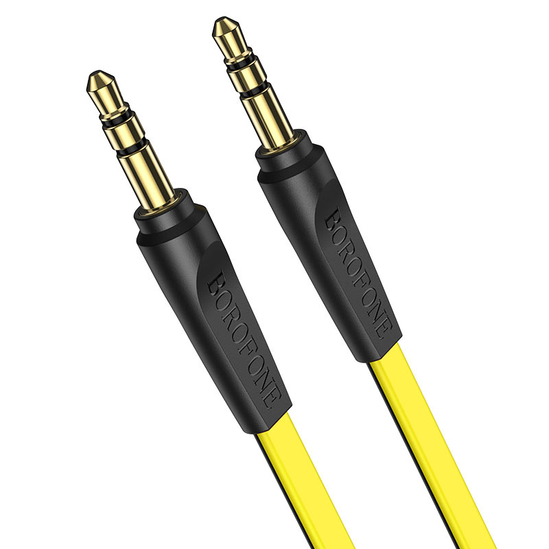 Аудио кабель Aux Borofone BL6 (1m) (Желтый)