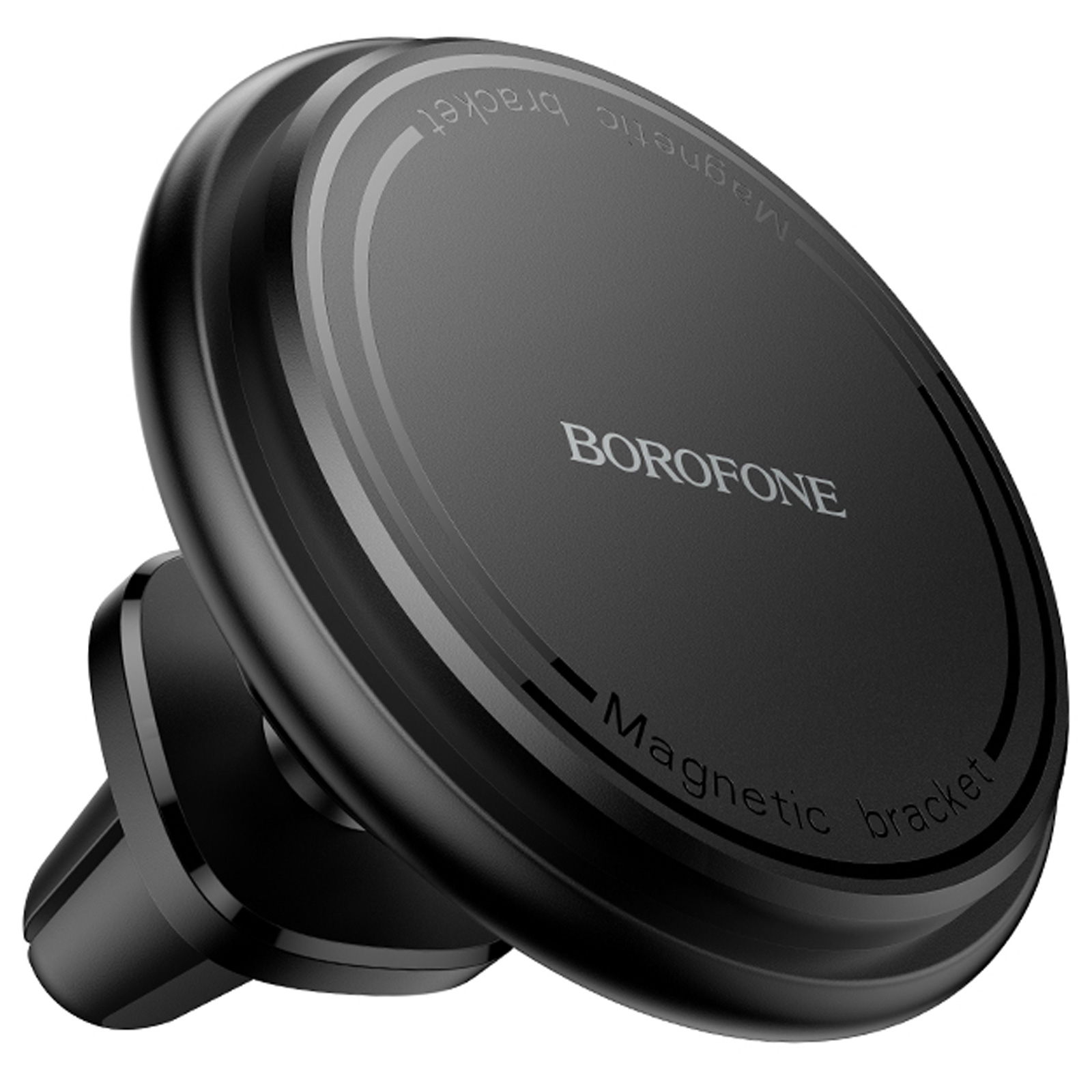 Автодержатель Borofone BH135 Parker ring magnetic (air outlet) (Black)