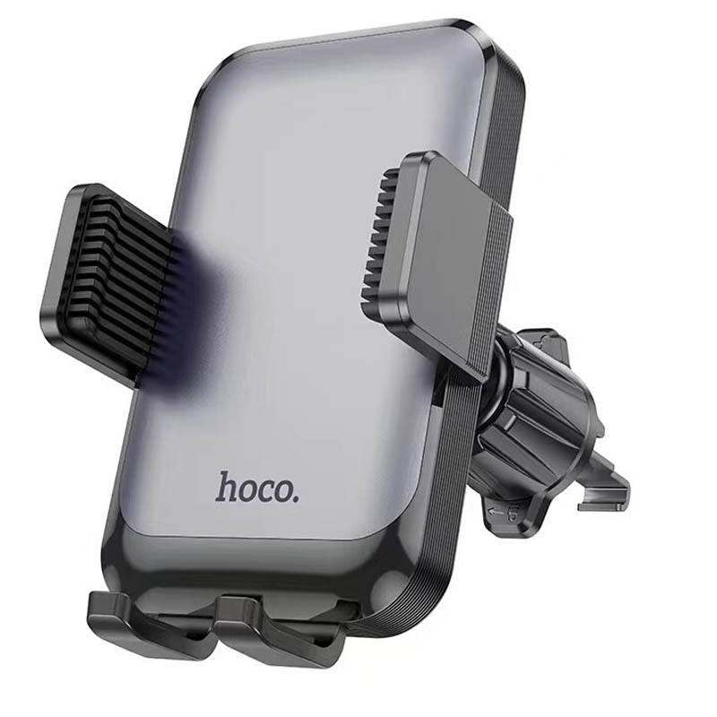 Автодержатель Hoco H26 Rock push-type (air outlet) (Black / Gray)