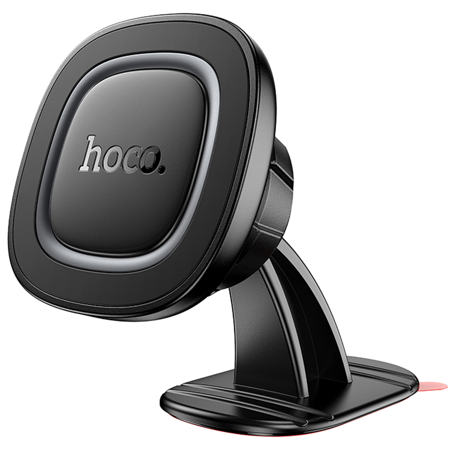 Автодержатель Hoco H73 Crown magnetic (center console) (Black / Metal gray)