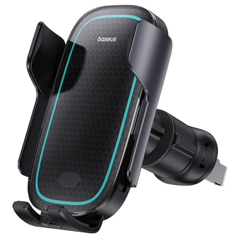 Автодержатель с БЗУ Baseus Milky Way Pro Wireless Charging Electric Car Mount 15W (C40357000111-0) (Cluster Black)