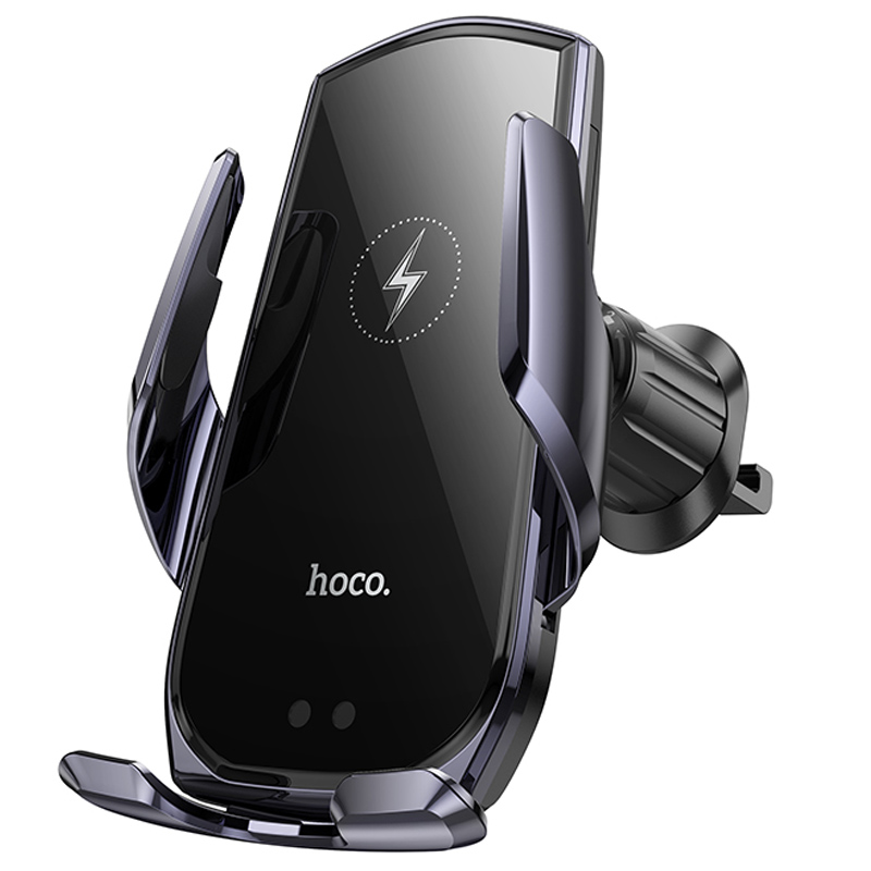 Автодержатель с БЗУ Hoco CA202 Plus (Black)