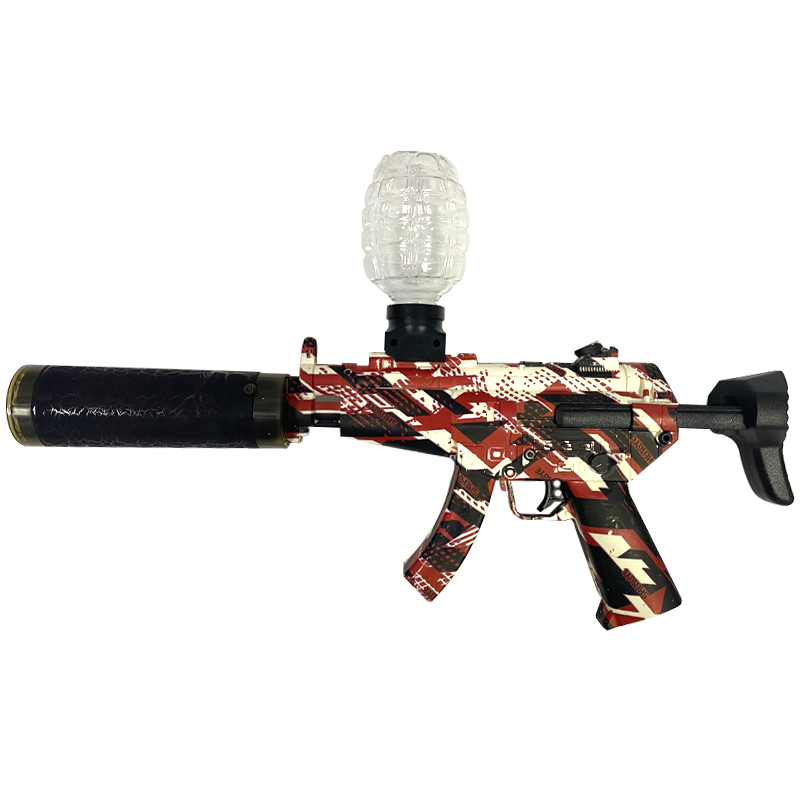 Автомат на гидрогелевых шариках (орбизах) MP5 (Camouflage Red)
