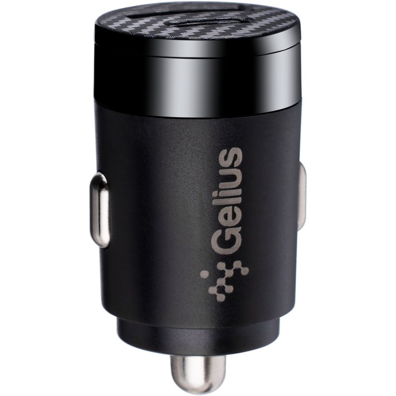 АЗП Gelius Inch Twix GP-CC010 USB+Type-C (QC/PD30W) (Black)