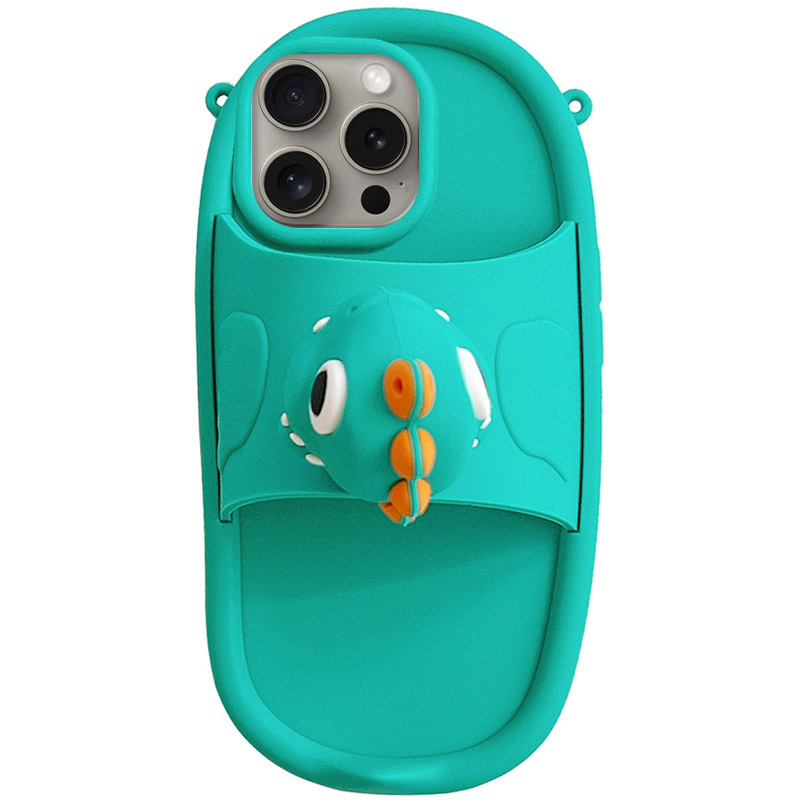 Силиконовый чехол Funny 3D для Apple iPhone 13 Pro (6.1") (Baby dragon)