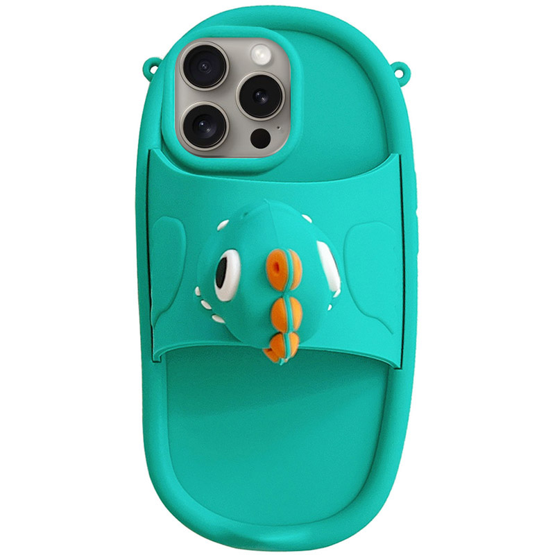 Силіконовий чохол Funny 3D для Apple iPhone 15 Pro (6.1") (Baby dragon)
