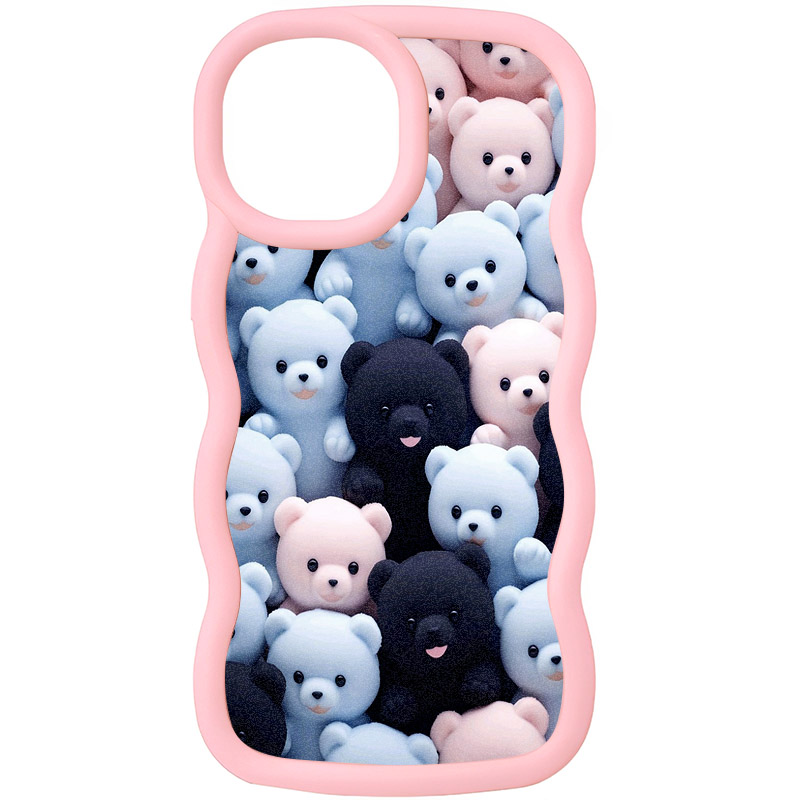 Чехол TPU Cloudy Pictures для Apple iPhone 14 Pro (6.1") (Bears)