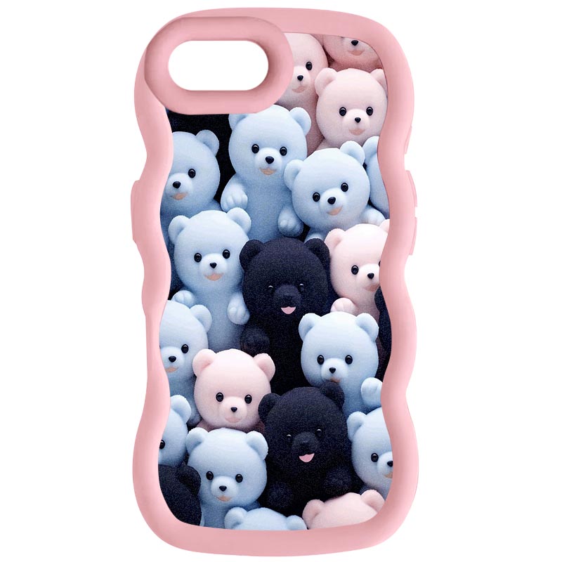 Чехол TPU Cloudy Pictures для Apple iPhone 7 / 8 / SE (2020) / SE (2022) (4.7") (Bears)