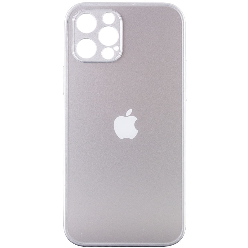 TPU+Glass чехол Matte Candy Full camera для Apple iPhone 13 Pro (6.1") (Белый)