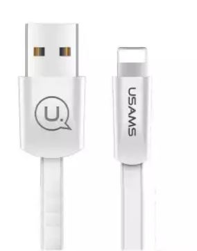 Дата кабель USAMS US-SJ199 USB to Lightning 2A (1.2m) (Білий)