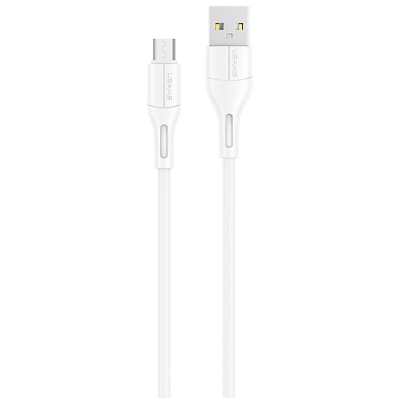 Дата кабель USAMS US-SJ502 U68 USB to MicroUSB (1m) (Білий)