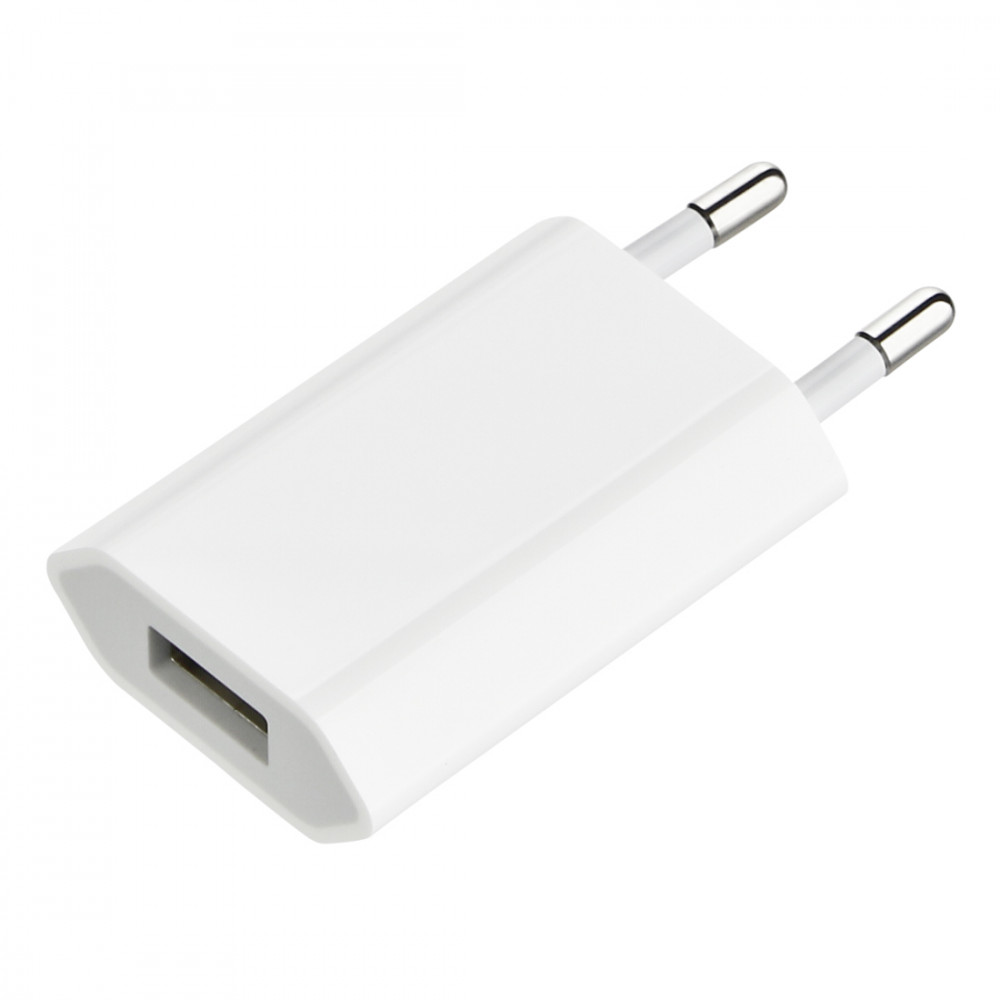 СЗУ (5w 1A) для Apple iPhone (AAA) (box) (Белый)