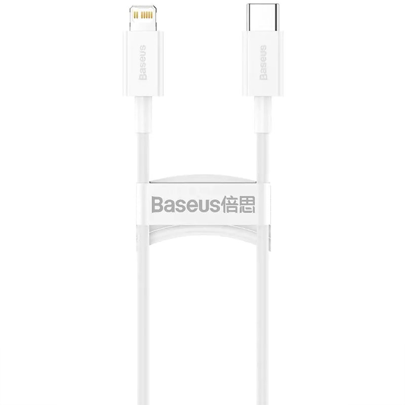 Дата кабель Baseus Superior Series Fast Charging Type-C to Lightning PD 20W (0.25m) (CATLYS) (Белый)
