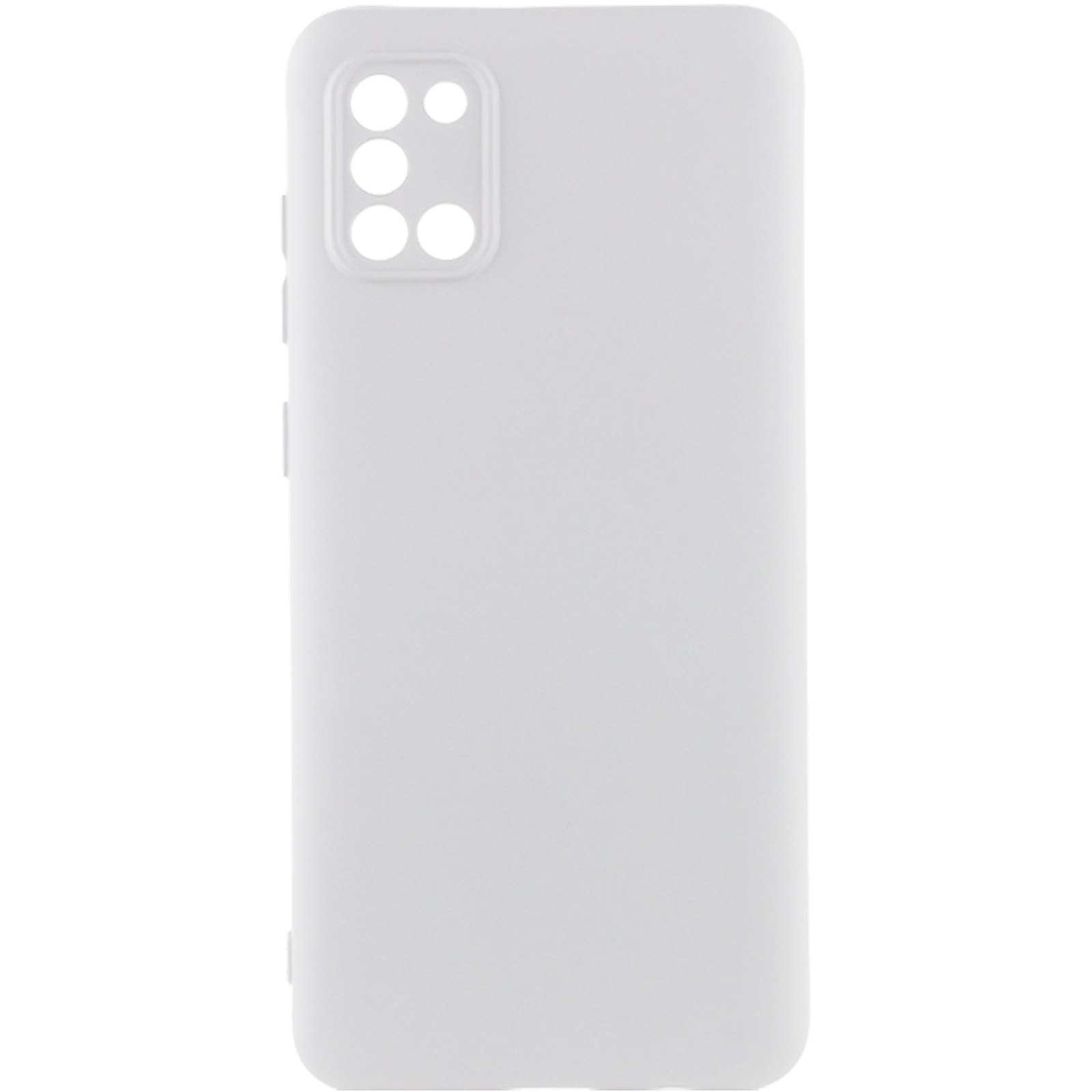 Чохол Silicone Cover Lakshmi Full Camera (AA) для Samsung Galaxy A31 (Білий / White)