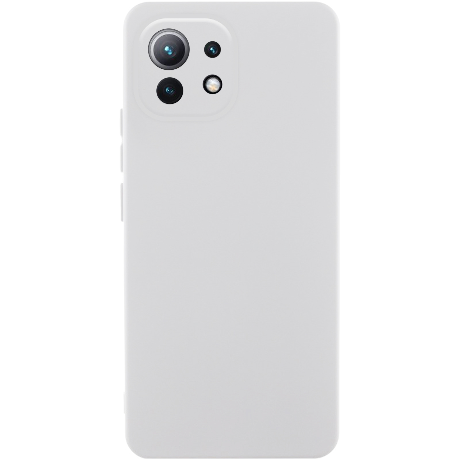 Чохол Silicone Cover Lakshmi Full Camera (AA) для Xiaomi Poco M3 (Білий / White)
