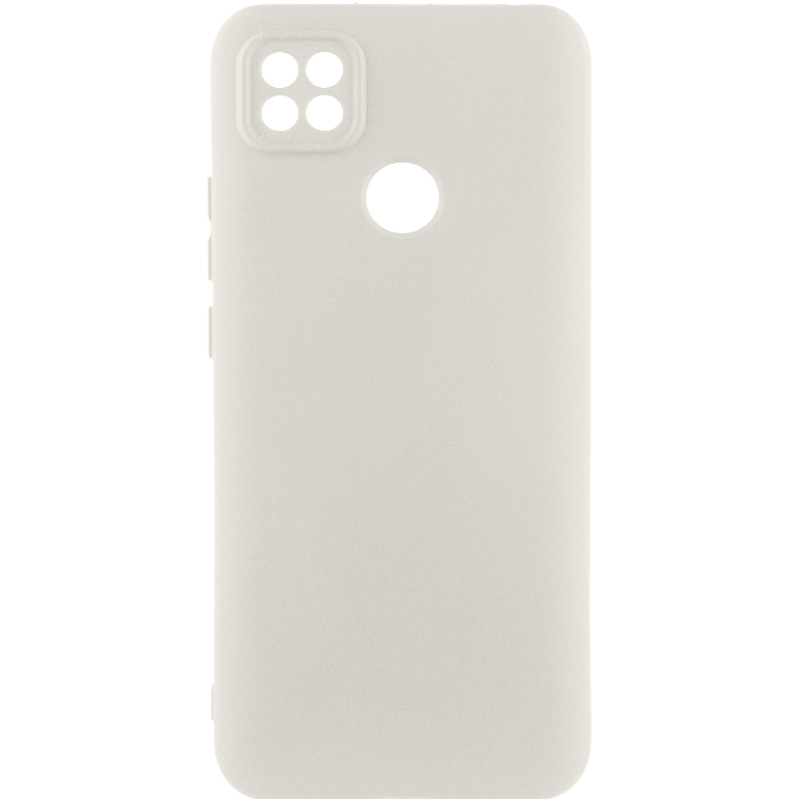 Чохол Silicone Cover Lakshmi Full Camera (AAA) для Xiaomi Redmi 10A (Білий / White)