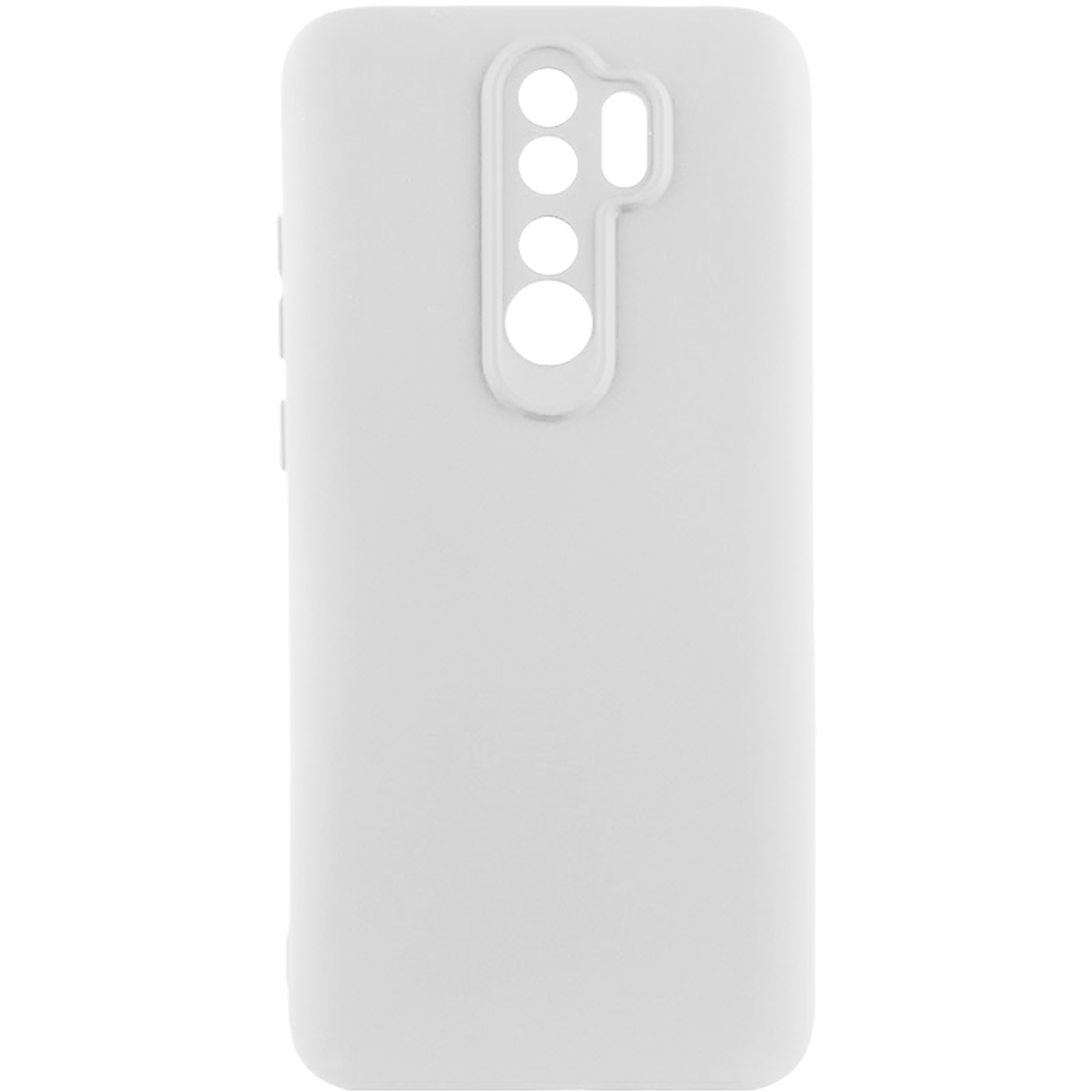 Чохол Silicone Cover Lakshmi Full Camera (AA) для Xiaomi Redmi 9 (Білий / White)