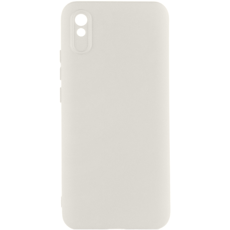 Чехол Silicone Cover Lakshmi Full Camera (AAA) для Xiaomi Redmi 9A (Белый / White)