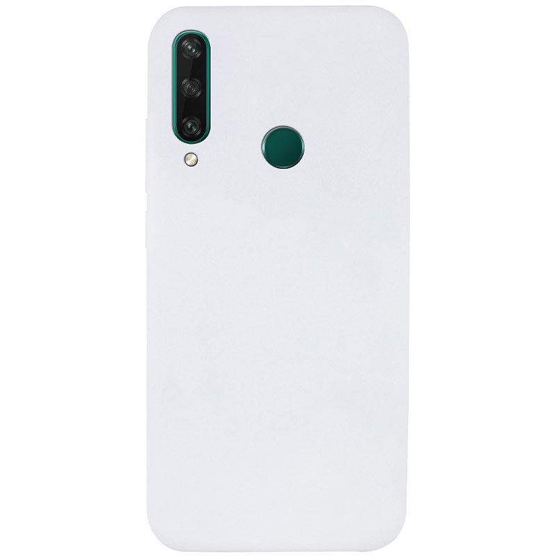 Чехол Silicone Cover Full without Logo (A) для Huawei Y6p (Белый / White)