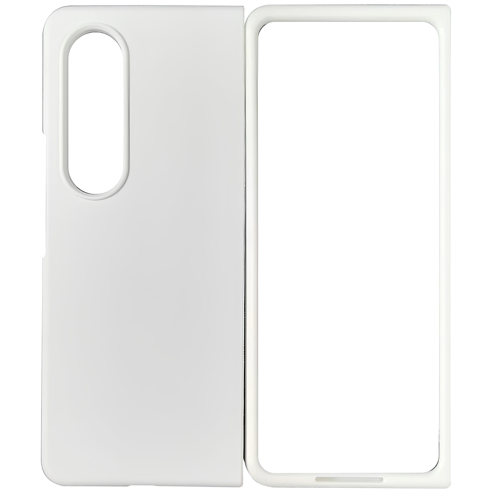 Чехол Foldables Silicone Cover Lakshmi (AAA) для Samsung Galaxy Z Fold5 (Белый / White)