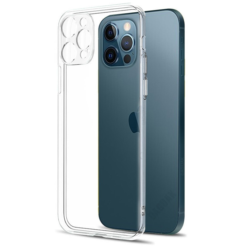 TPU чехол Epic Transparent 1,5mm Full Camera для Apple iPhone 13 Pro (6.1") (Бесцветный (прозрачный))