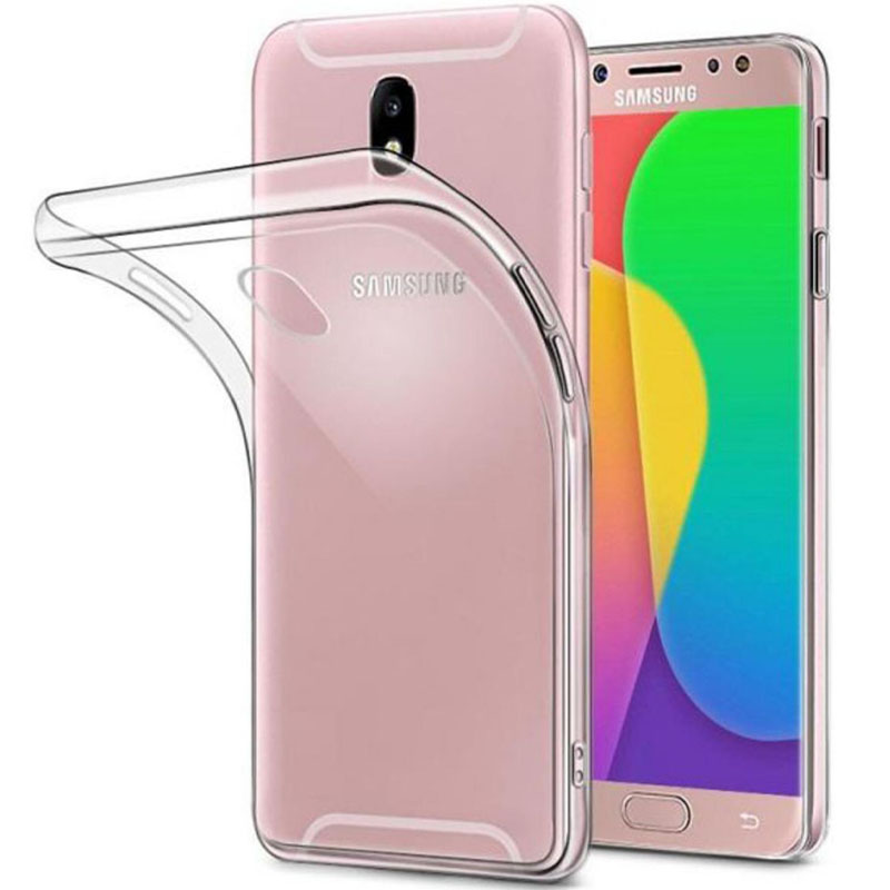 TPU чохол Epic Transparent 1,5mm для Samsung Galaxy J7 (2017) (J730) (Безбарвний (прозорий))
