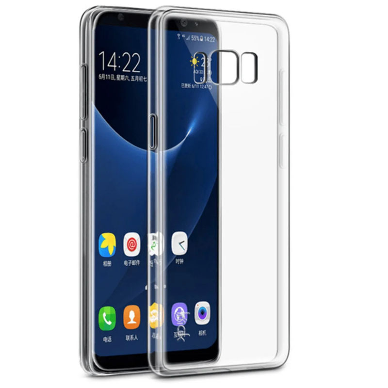 TPU чохол Epic Transparent 1,0mm для Samsung Galaxy S8 (G950) (Безбарвний (прозорий))