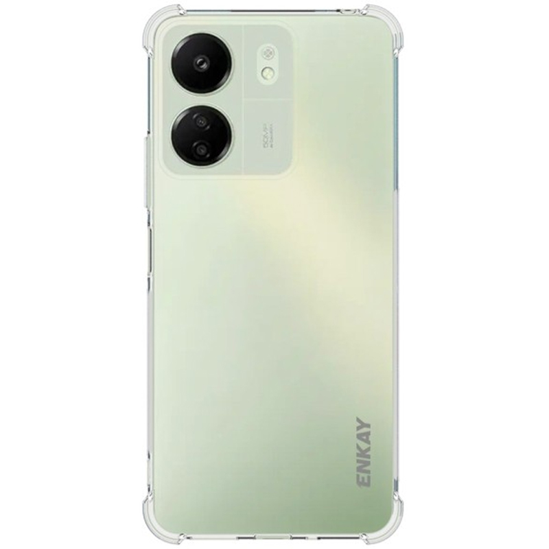 TPU чехол Epic Ease с усиленными углами для Xiaomi Redmi 13C / Poco C65 (Бесцветный (прозрачный))