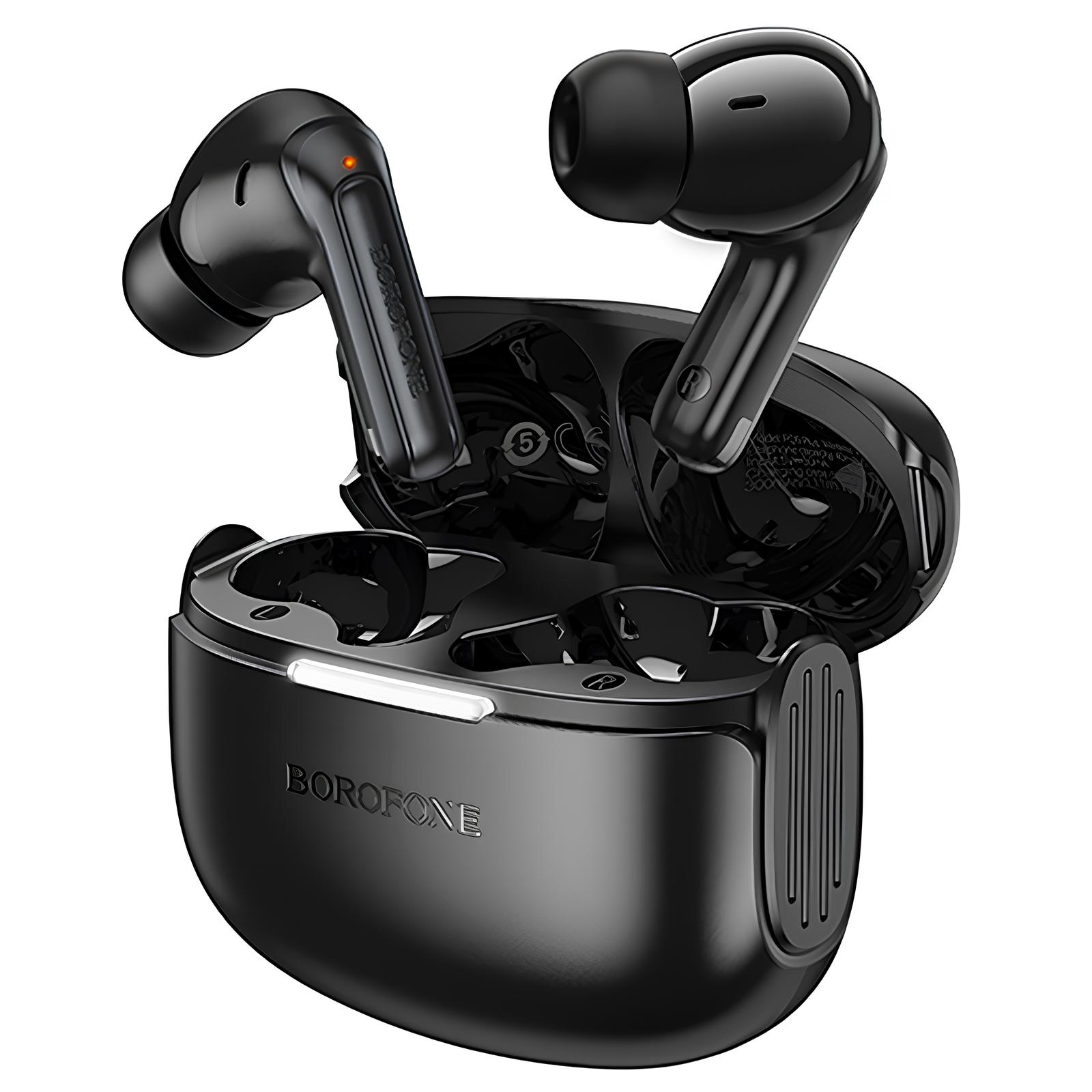 Беспроводные TWS наушники Borofone FQ9 Plus Peaceful ANC+ENC (Black)