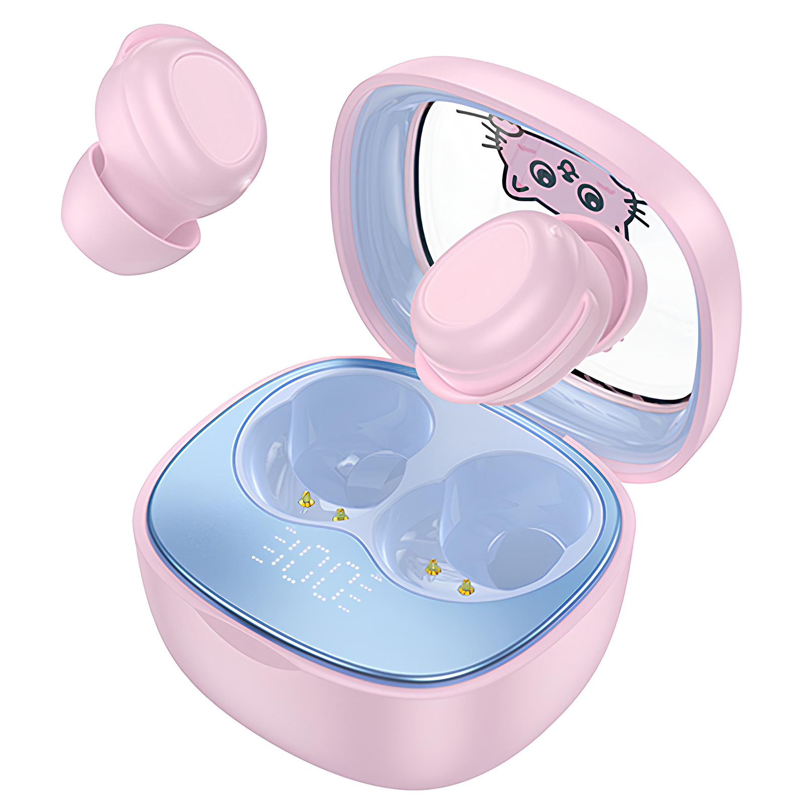Беспроводные TWS наушники Hoco EW111 Friendly for children (Pink)
