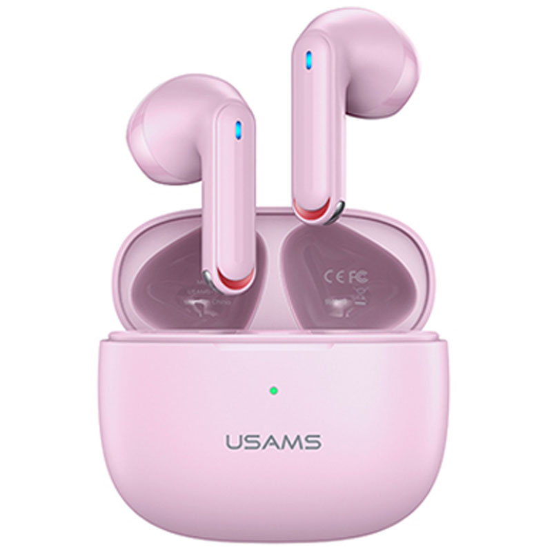 Бездротові навушники TWS Usams-NX10 BT 5.2 (Pink)