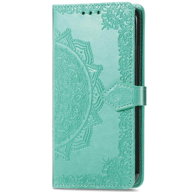 Шкіряний чохол (книжка) Art Case з візитницею для Samsung Galaxy A05 (Бірюзовий)