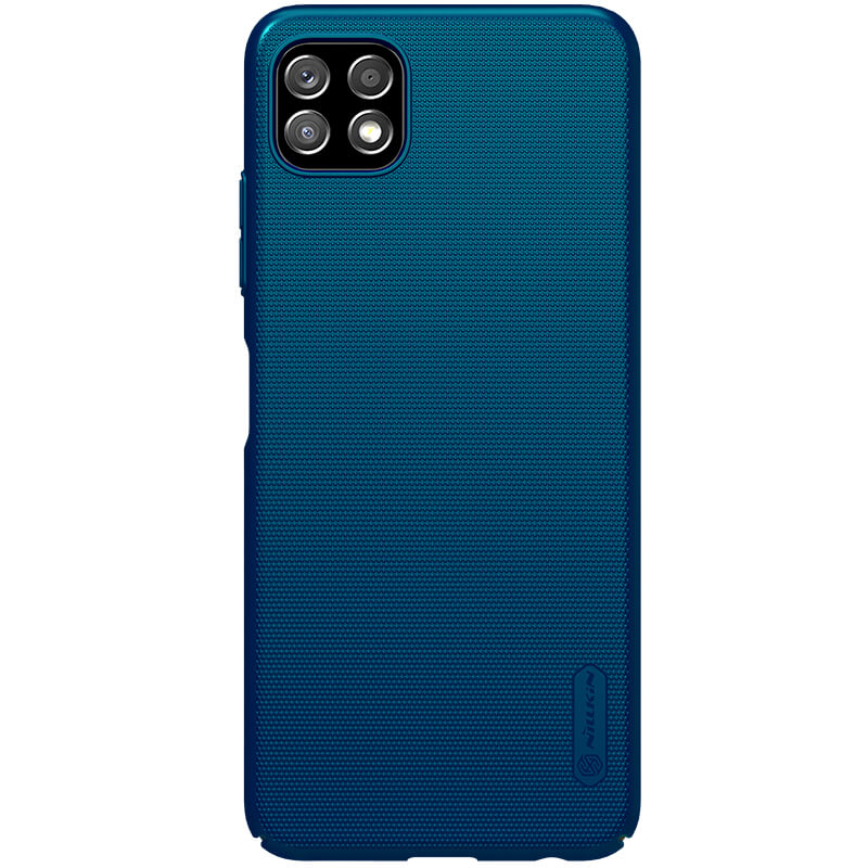 Чехол Nillkin Matte для Samsung Galaxy A22 5G (Бирюзовый / Peacock blue)