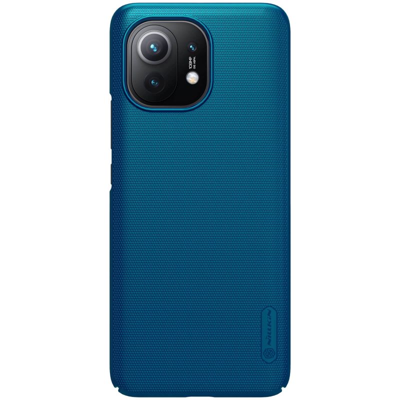Чехол Nillkin Matte для Xiaomi Mi 11 (Бирюзовый / Peacock blue)