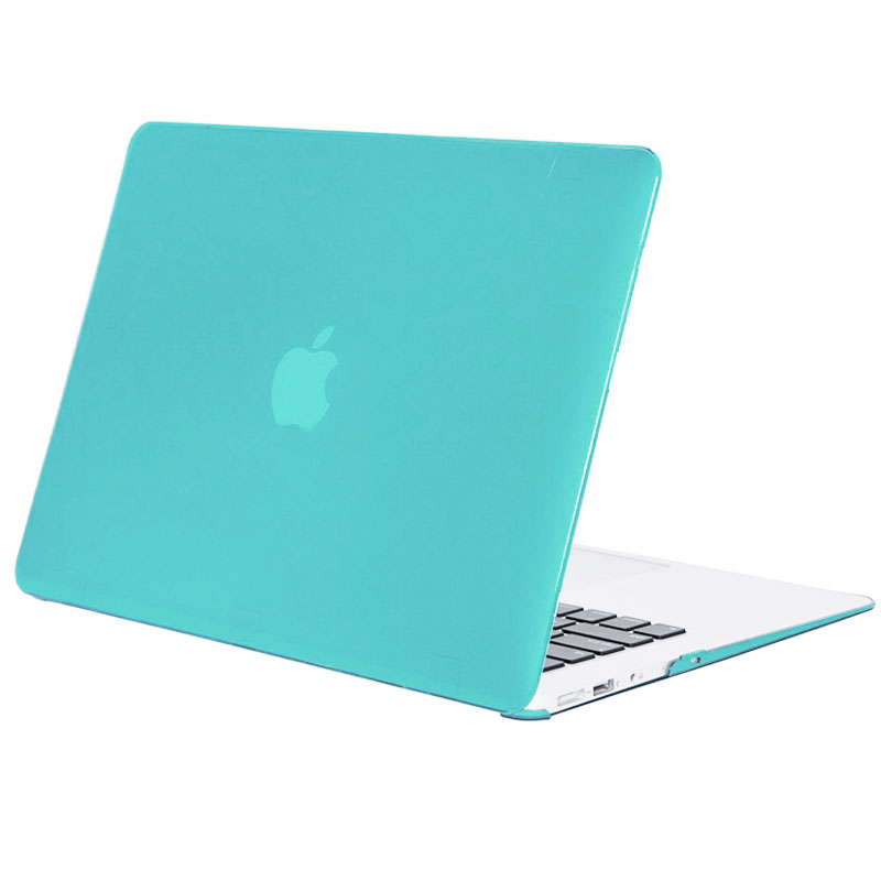 Чехол-накладка Matte Shell для Apple MacBook Air 13 (2018) (A1932) (Бирюзовый / Tiffany blue)