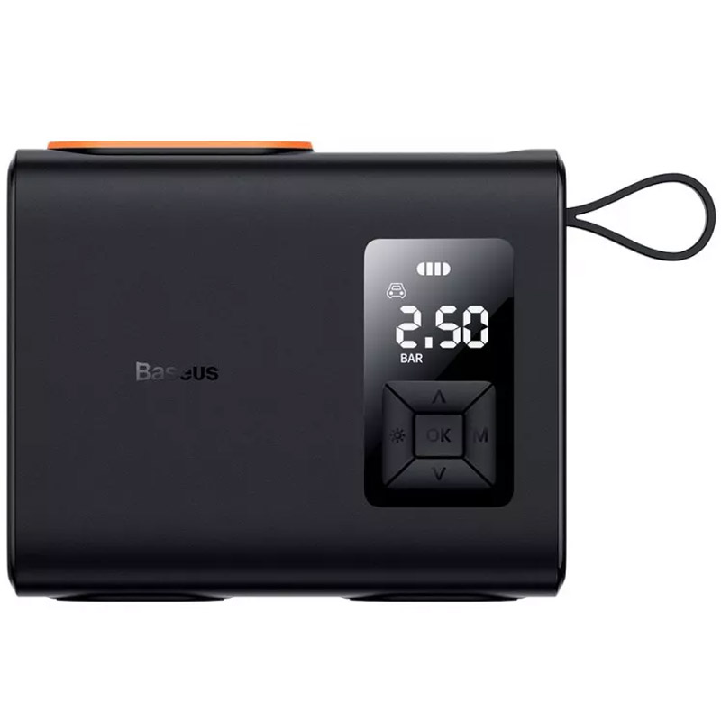 Автомобильный насос Baseus Mega EnergyPump Series Dual Cylinder 6000 mAh (CRNL060001) (Black)