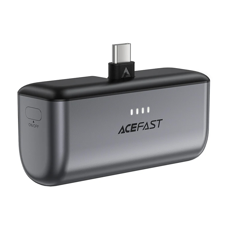 Портативное ЗУ Power Bank Acefast M9 PD20W 5000 mAh (Black)