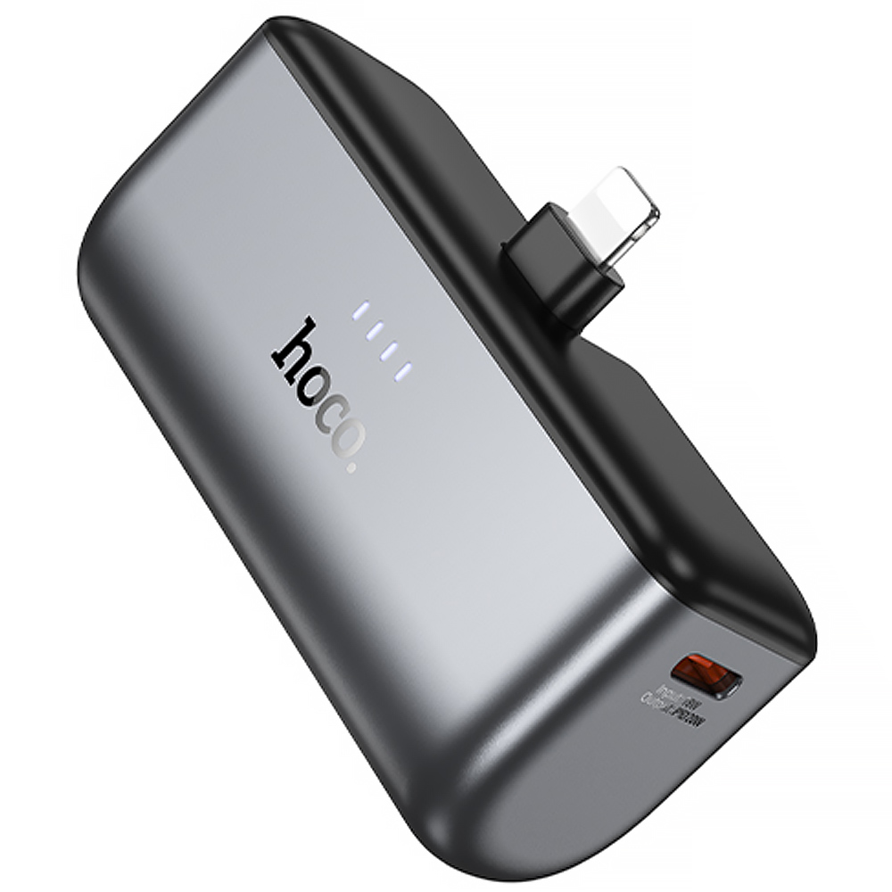 Портативное ЗУ Power Bank Hoco Q31 Ingenious PD20W Lightning 5000 mAh (Black)