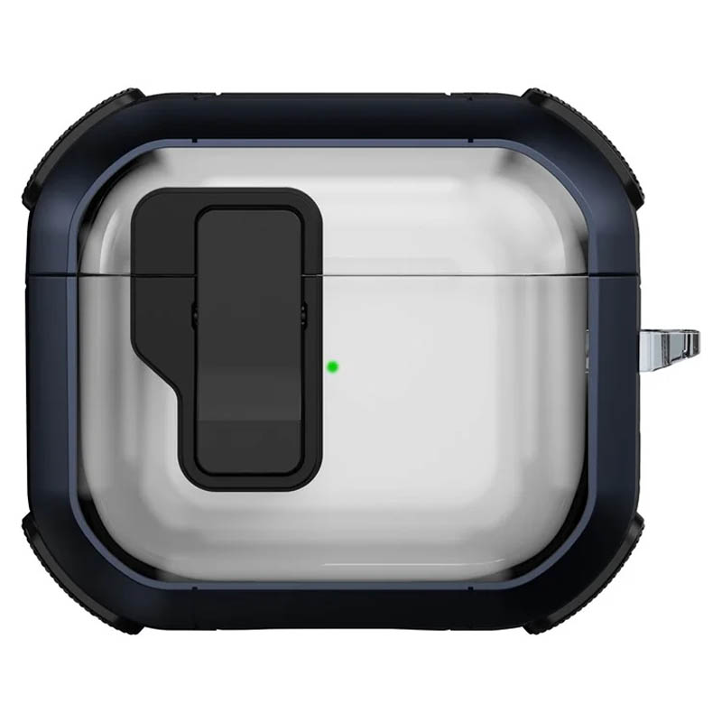 Футляр протиударний Locking Button для Футляры для AirPods (Blue)
