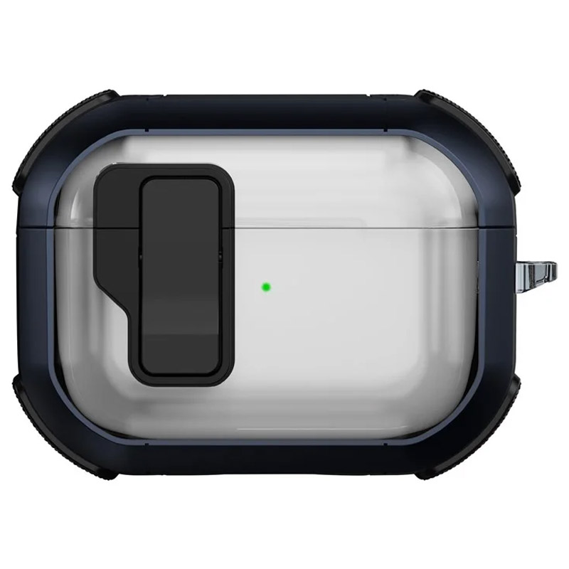 Футляр протиударний Locking Button для Футляры для AirPods (Blue)