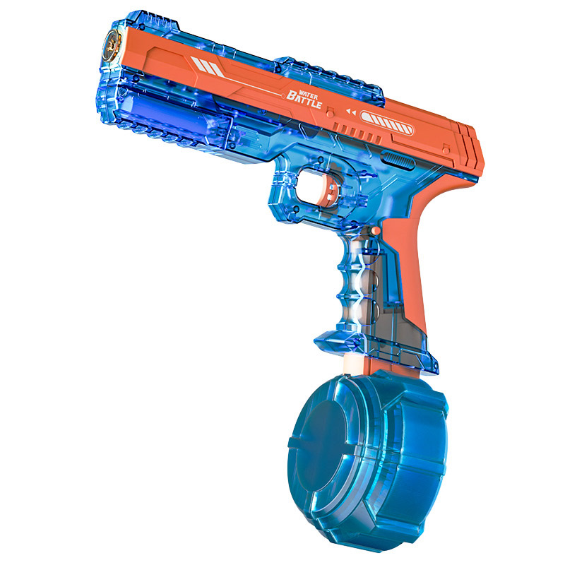 Водный аккумуляторный пистолет Water Gun 66-35 (500ml) with lithium battery (Blue / Orange)