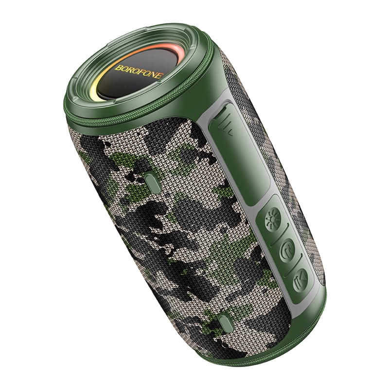 Bluetooth Колонка Borofone BR38 Free-flowing sports (Camouflage Green)