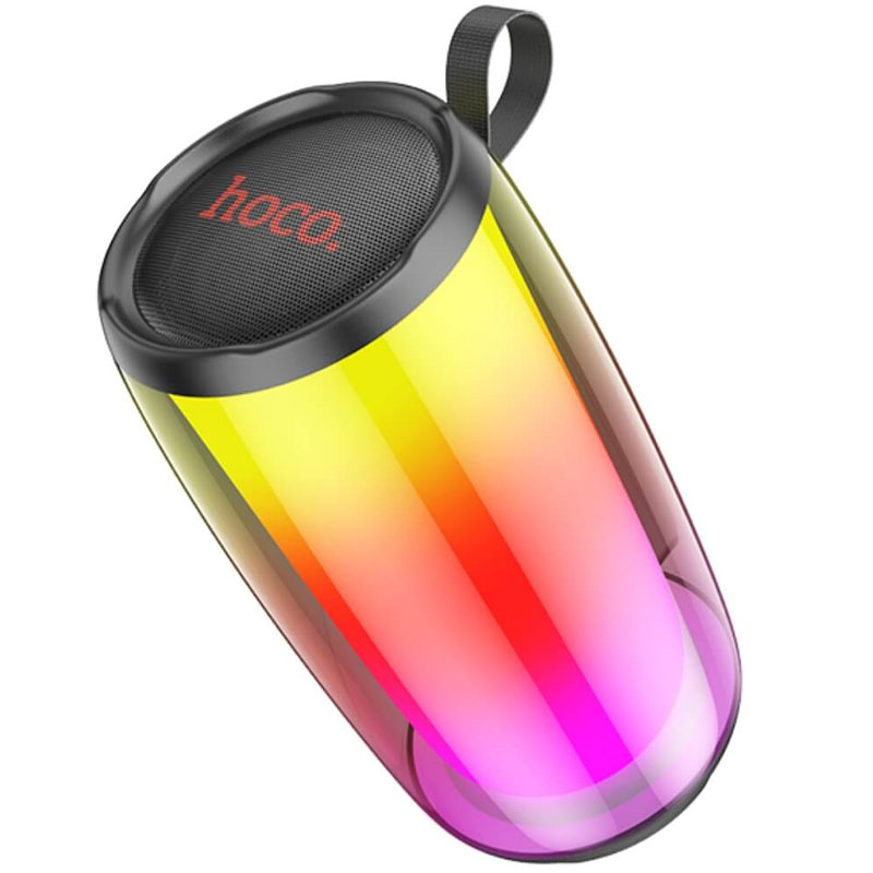Bluetooth Колонка Hoco HC18 Jumper colorful luminous (Black)