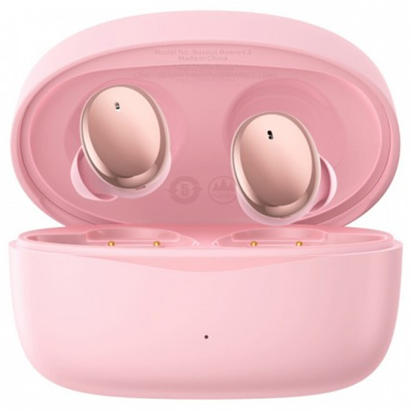 Bluetooth навушники Baseus Bowie E2 TWS (NGTW09) (Pink)
