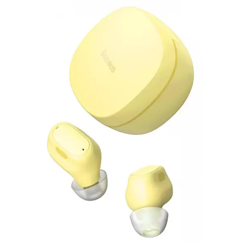 Bluetooth навушники Baseus WM01 TWS (NGWM01/NGTW24) (Yellow)