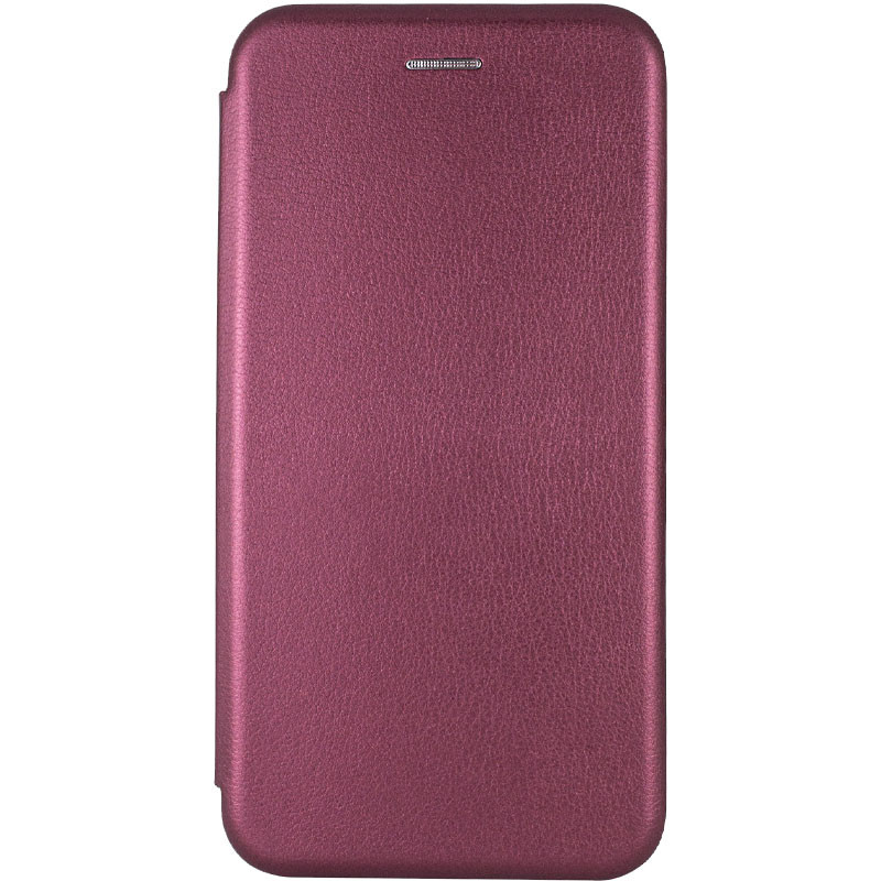 Кожаный чехол (книжка) Classy для Samsung J530 Galaxy J5 (2017) (Бордовый)