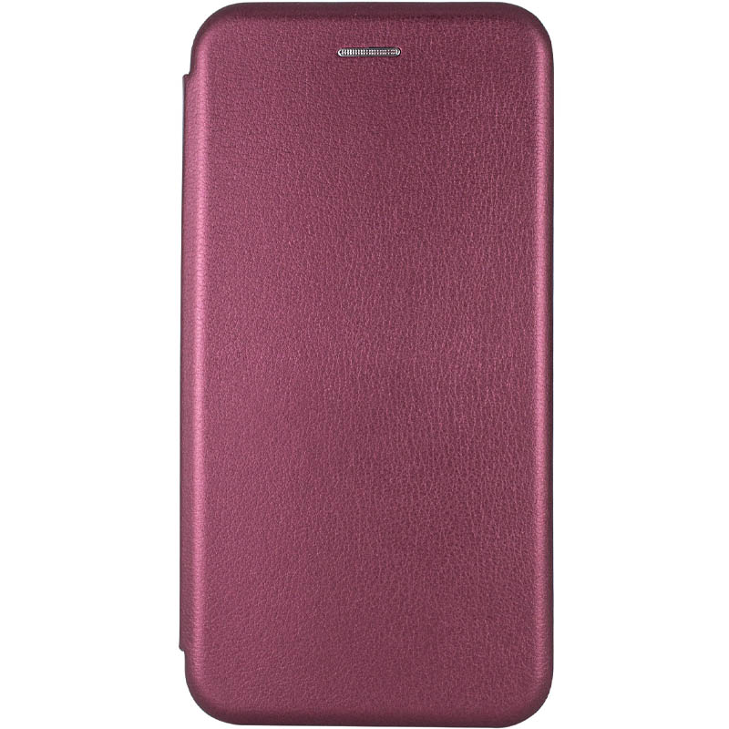 Кожаный чехол (книжка) Classy для Samsung Galaxy M31 (Бордовый)