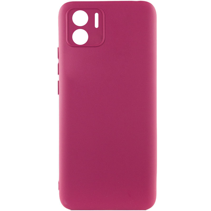 Чохол Silicone Cover Lakshmi Full Camera (AA) для Xiaomi Redmi A1 / A2 (Бордовий / Marsala)